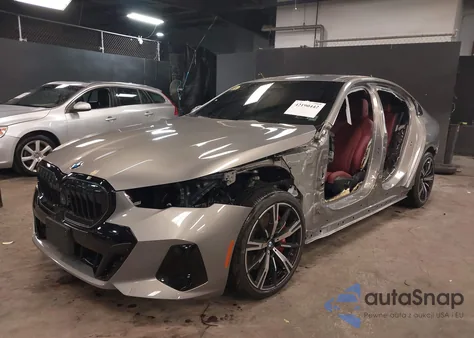 2025 BMW 540 I xDrive z USA, uszkodzony, nr VIN WBA63FJ03SCU10678